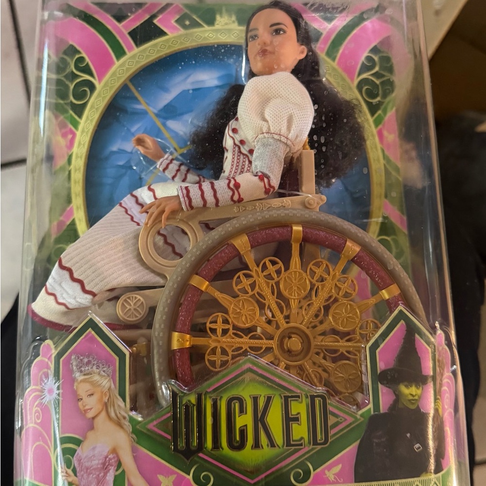 Wicked Nessarose Fashion Doll, Moveable Wheelchair,